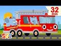 Here Comes The Fire Truck | + More Kids Songs | Super Simple Songs
