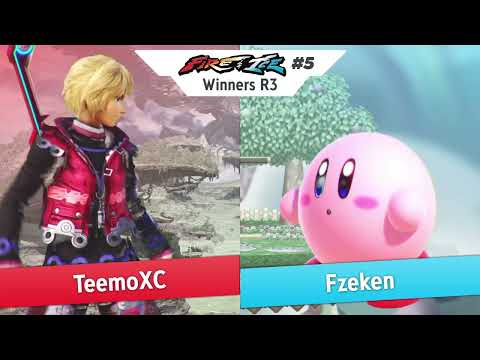 TeemoXC (Shulk) vs Fzekan (Kirby) - Fire and Ice #5 Winners Round 3