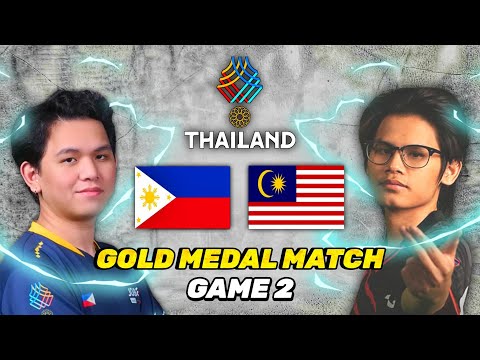 PHILIPPINES vs MALAYSIA GAME 2 | GOLD MEDAL MATCH | 33rd SEA GAMES 2025 | PHI vs MAS