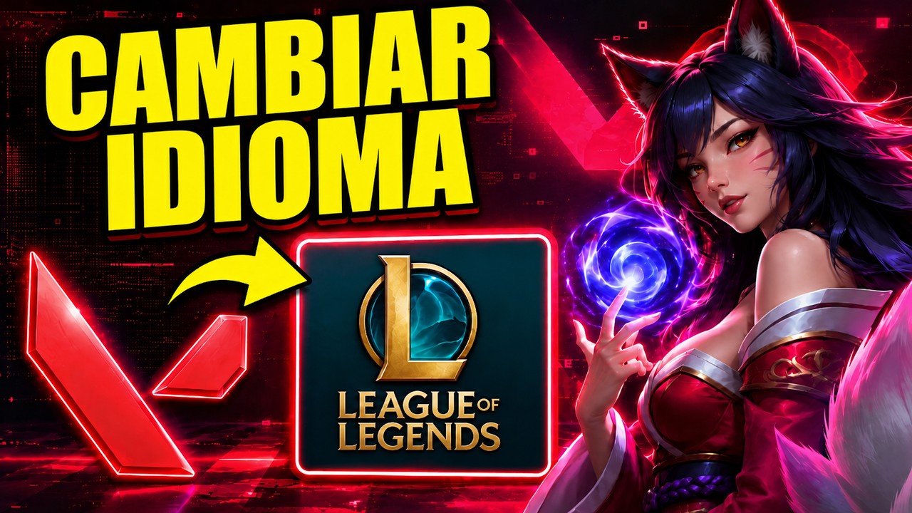 Como Cambiar el Idioma de League Of Legends 2026🎮🔥