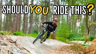 Riding the New Blue Trail at Sherwood pines (on my Voodoo Bizango Pro)