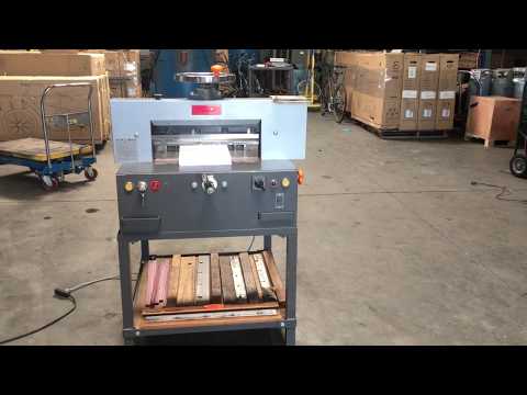 Imperial Uchida 18” Paper Cutter Cutting Machine Power Guillotine 115V