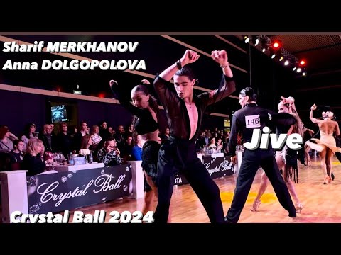 Sharif Merkhanov - Anna Dolgopolova | Jive | Crystal Ball 2024 | Amateur Latin