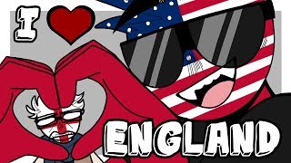 [Countryhumans] I ❤️ England || Complete Spoof MAP