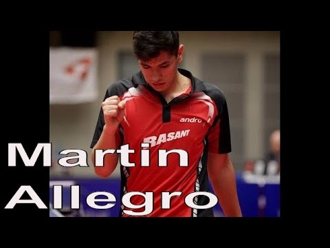 Martin ALLEGRO Best Of 2015 | Table Tennis Belgium