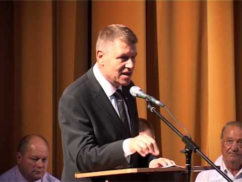 Stire etv Galati Braila - Iohannis in vizita la Galati si Braila