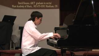 David Rousso plays George Gershwin Prelude #3 from Three Preludes