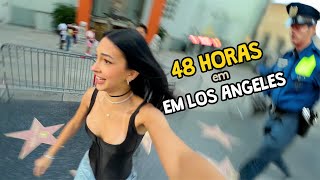 TIVEMOS QUE CORRER DA POLÍCIA EM LOS ANGELES !! 48 HORAS COMIGO | Luluca