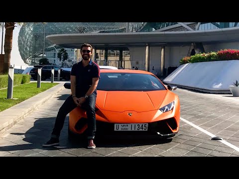 Collecting A New Lamborghini Huracan Performante In Dubai