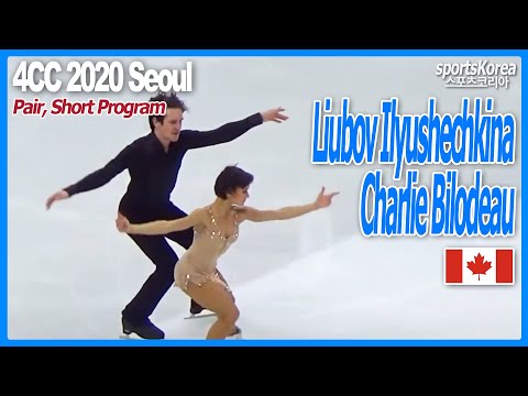 Liubov Ilyushechkina, Charlie Bilodeau (Canada) - PAIR SP, 4CC 2020 Seoul