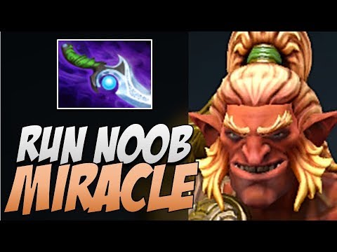Liquid.Miracle Troll Warlord - RUN NOOBS | Dota Gameplay