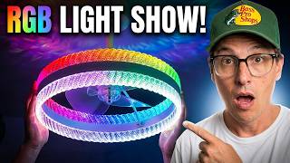 This Ceiling Fan Has a LIGHT SHOW?