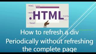 Auto Refresh Div periodically without refreshing the whole page