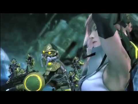 FFXIII Lightning "Nice Gun" scene (English)