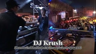 DJ Krush - Live @ BackYardFestival x Place, Spb, Russia 2008