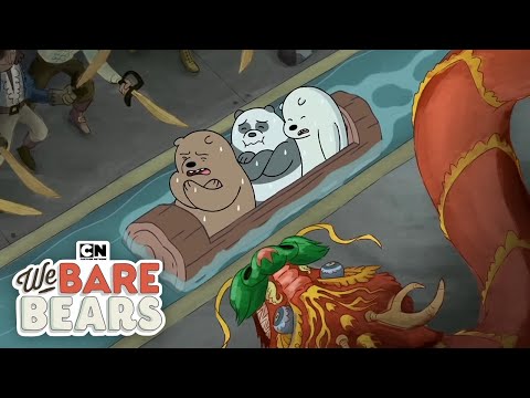 Log Ride | Minisode | We Bare Bears | Cartoon Network