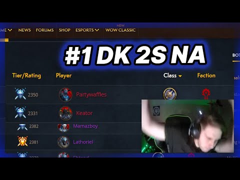 Rank 1 DK 2v2 NA Frost DK/Resto Shaman - 9.1 Shadowlands PvP