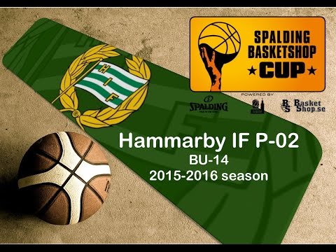 Hammarby IF vs Solna Vikings 4Q Spalding BasketShop Cup Pojkar U14 Final 2016 04 23