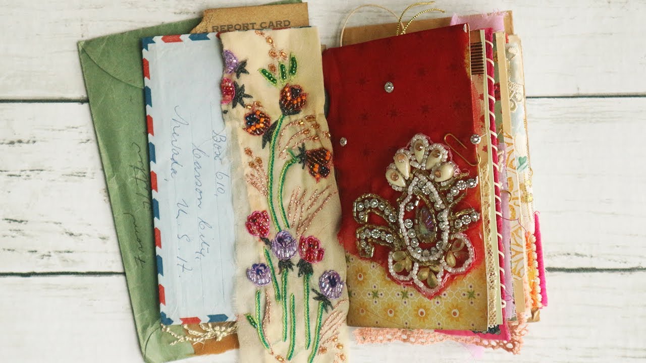 Vintage Valentines Junk Journal - The Graphics Fairy DT Project