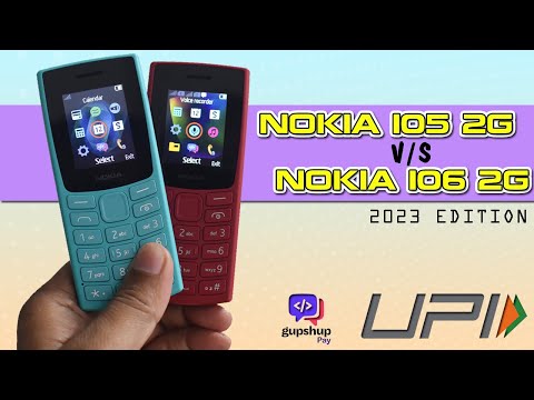 Nokia 105 2G vs Nokia 106 2G (2023) | Nokia 2G Phones Comparison