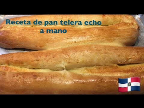 Receta de pan telera echo a mano