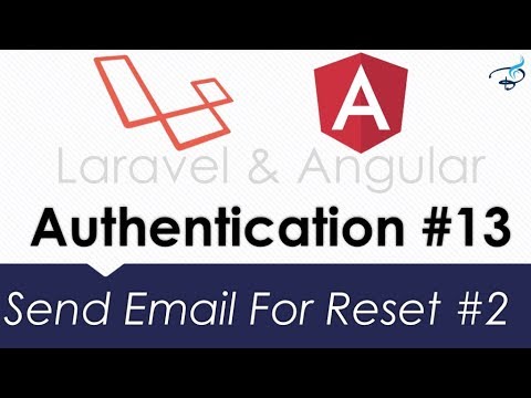 Laravel Angular Authentication with JWT | Send Email for Reset Password 13