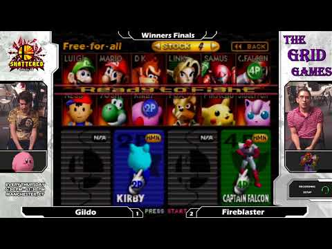 Smash 64: Gildo (Kirby) V Fireblaster (Falcon) - Shattered 115 Tournament SSB64