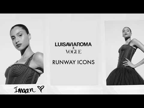 LUISAVIAROMA X BRITISH VOGUE - RUNWAY ICONS