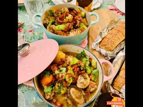 Evie’s Instant Pot Coq Au Vin Chicken Stew