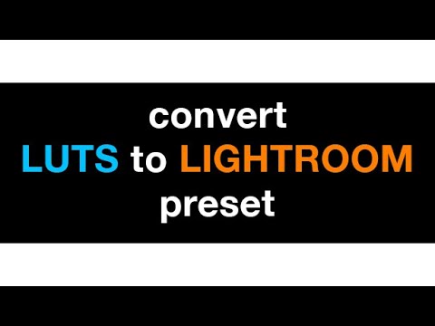 image-Can you use LUTs in Lightroom?