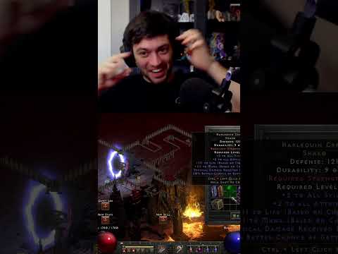 Shako drop | #diablo #diablo2 #streamerlife #gamerdad #gaming #speedrunning