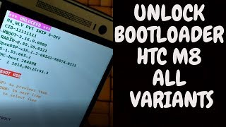 How to unlock bootloader of HTC One M8 | All variants