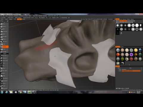 Photo - Alien Leech Sculpting Tutorial (Part 05) | Space Leech Tutorial - 3DCoat