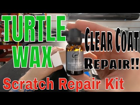Turtle Wax Hybrid Solutions Scratch Repair Kit! Cut And Fill with Clear Coat!