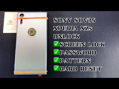 ALL SONY /XPERIA UNLOCK｜SCREEN LOCK｜PASSWORD ｜PATTERN ｜HARD RESET