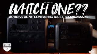 The BLUETTI AC180 VS AC70...Which Is Right For You?!