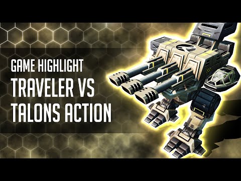 [C&C3: Kane's Wrath] Game Highlight - Traveler-59 vs Steel Talons Action!