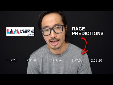 Race Predictors - LA Marathon 2022