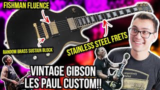 Video thumbnail for I Modified A Vintage 1972 Gibson Les Paul Custom into an Insane Modern Metal BEAST!! by Agufish