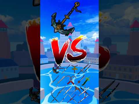 Shark Anchor ⚓ Vs All Swords #bloxfruits #shorts #gaming