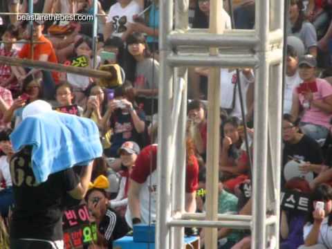 [Fancam] BEAST 120722 - Yoseob's race (Dream Team)