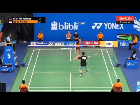 CUTWORLD JUNIOR CHAMPIONSHIPS 2017   MS R32   VITIDSARN THA vs KOH SGP