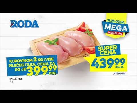 Roda | Mega nedelja 31.05 - 2.06.2019.