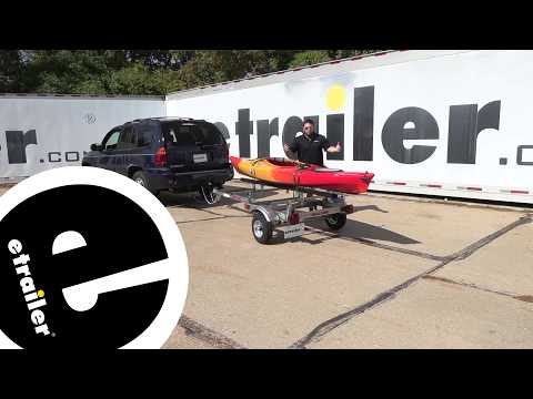 etrailer | Ultimate Overview of the Malone EcoLight Sport Trailer for a Heavy Kayak