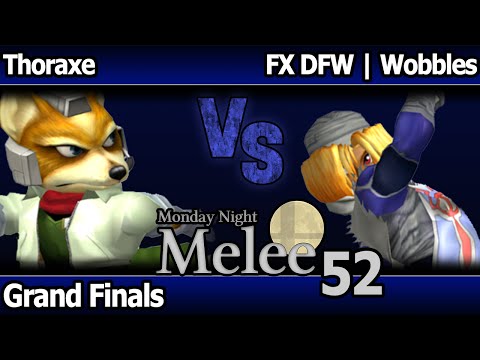 MNM 52 Melee - Thoraxe (Fox, Luigi) vs FX DFW | Wobbles (ICs) - Grand Finals