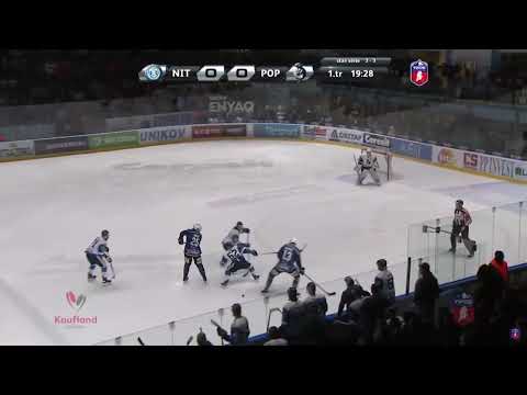 Samuel Bucek sanca na gol - Nitra vs Poprad zapas 7.