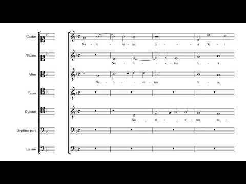 Video thumbnail for Nativitas tua Dei genitrix