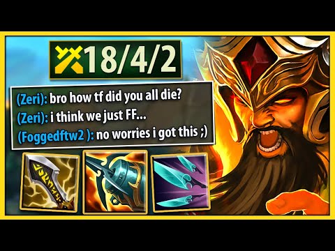 Would You Call This A 1V9!? (INSANE TRYNDAMERE GAMEPLAY)