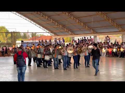 Fanfarra rítmica tradicional Fênix-encontro de bandas e fanfarras em Nova Mamoré 2022