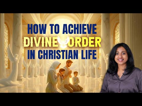 How to achieve Divine order in Christian life - Sis. Diana |  11th January 2026 | 6:00pm IST